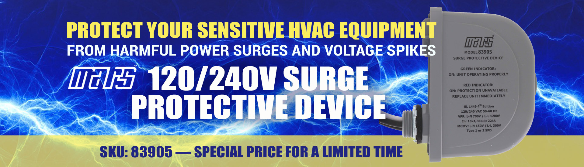 Mars Surge Protective Device