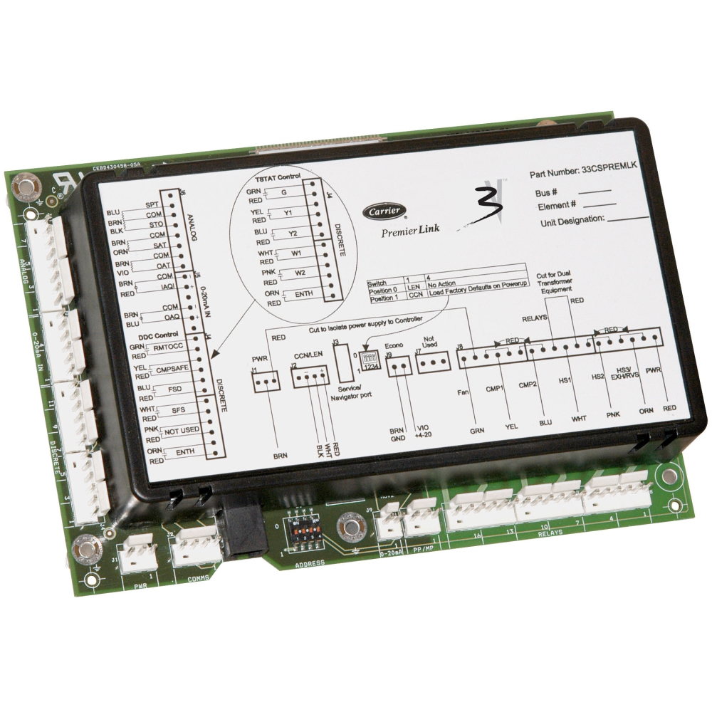 Carrier 33CSPREMLK-01-R PREMIER LINK | DCNE