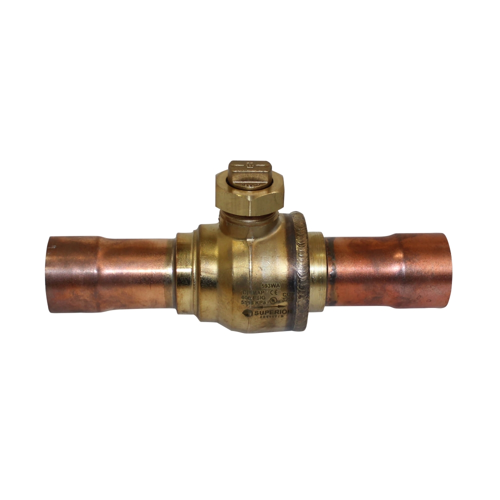 Sherwood Superior 593WA-15ST Ball Valve, WA Series 1-5/8