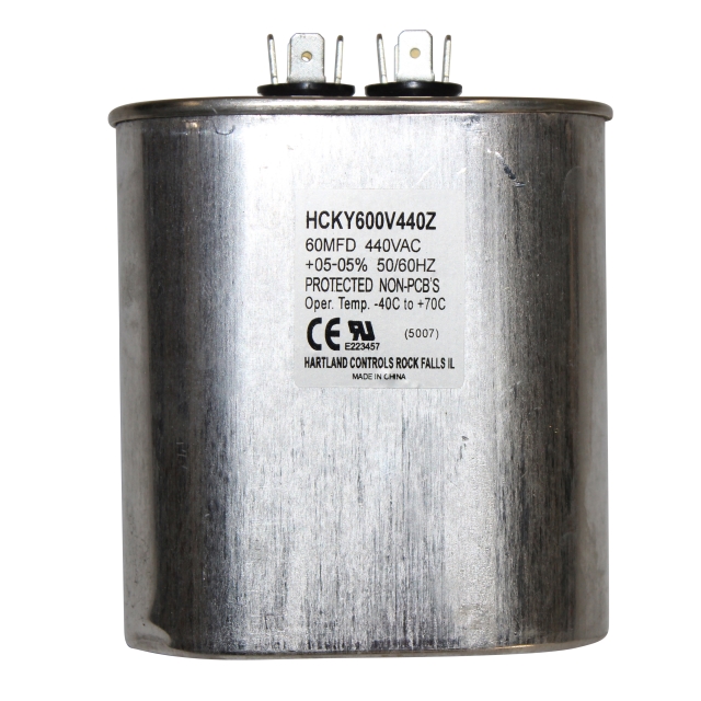 Factory Authorized Part HCKY600V440Z 60MFD Capacitor Oval | DCNE