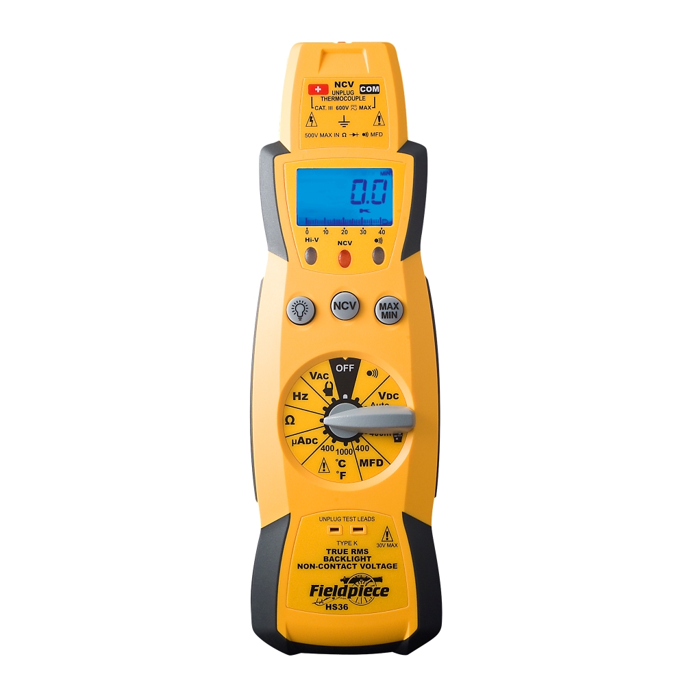 Fieldpiece HS36 Stick Meter, Stick Style DMM | DCNE