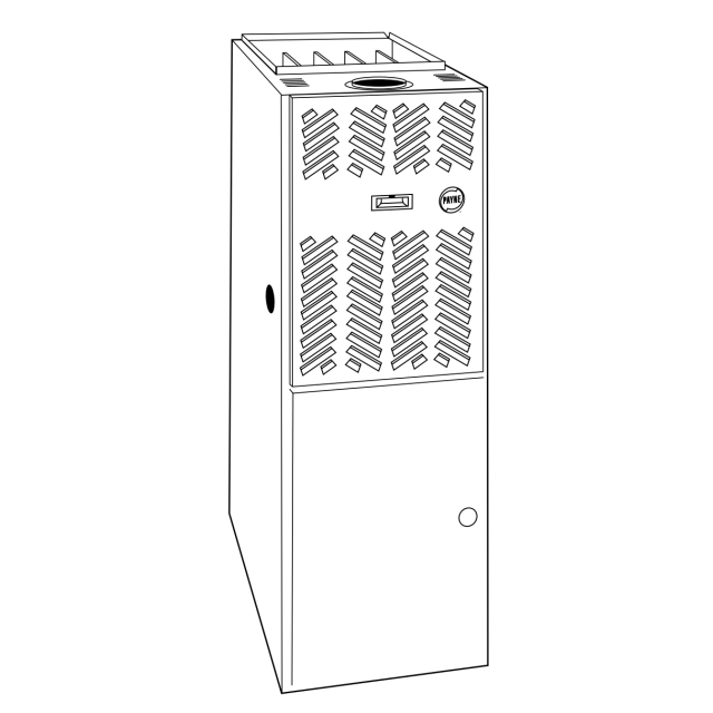 Weathermaker PG8UAA042091 80% AFUE 90000 btuh 1-Stage Upflow Gas