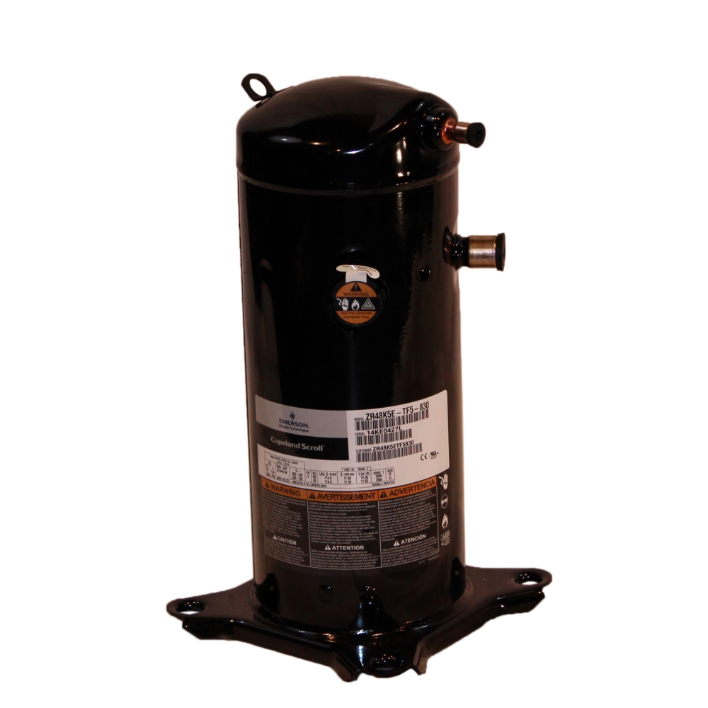 Copeland ZR48K5E-TF5-830 48000 BTU R22-R407C 208/230-3 Phase