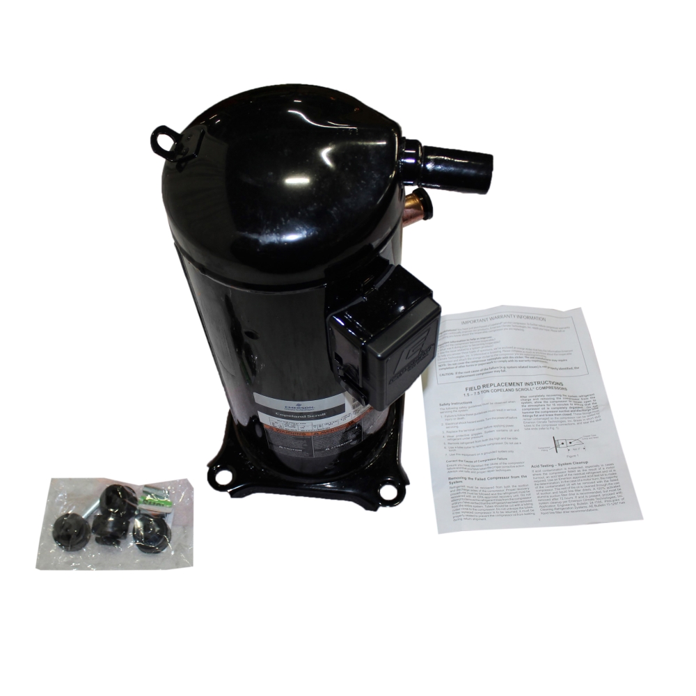 Copeland ZR57K3E-TFE-950 57000 BTU R22-R407C 575-3 Phase Copeland